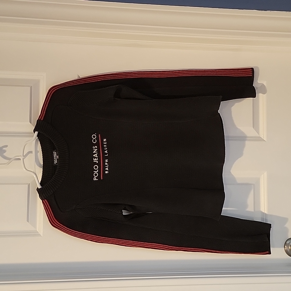 Ralph Lauren womens black sweater
